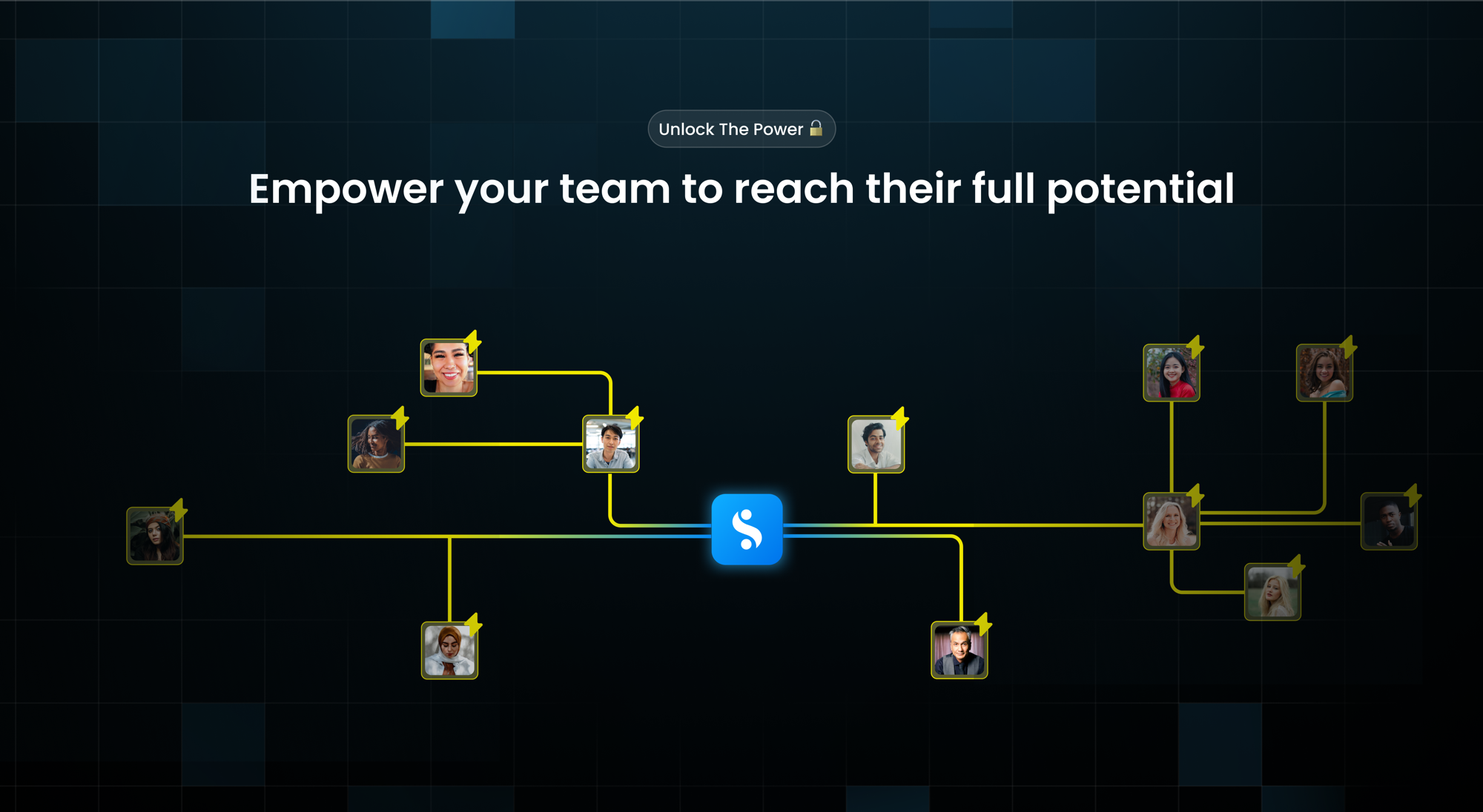 Empower your team to reach their full potential — SkillOps network diagram